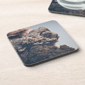 Eyjafjalljokull-vulkaanuitbarsting Bier Onderzetter (Linkerzijde)