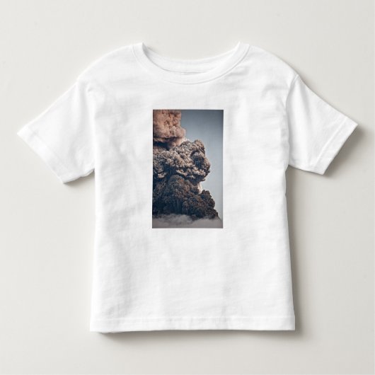 Eyjafjalljokull-vulkaanuitbarsting Kinder Shirts (Voorkant)