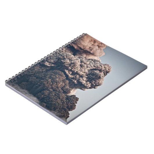 Eyjafjalljokull-vulkaanuitbarsting Notitieboek (Linkerzijde)