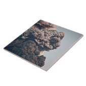 Eyjafjalljokull-vulkaanuitbarsting Tegeltje (Zijkant)