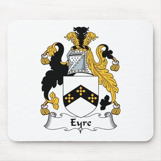 Eyre Family Crest Muismat (Voorkant)