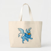Eyrie Blue Grote Tote Bag (Voorkant)