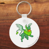 Eyrie Green Sleutelhanger (Voorkant)