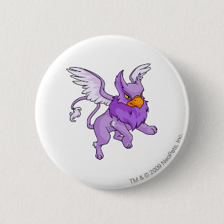 Eyrie Paars Ronde Button 5,7 Cm