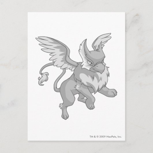 Eyrie Silver Briefkaart (Voorkant)