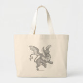 Eyrie Silver Grote Tote Bag (Voorkant)