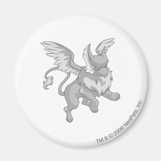 Eyrie Silver Magneet (Voorkant)