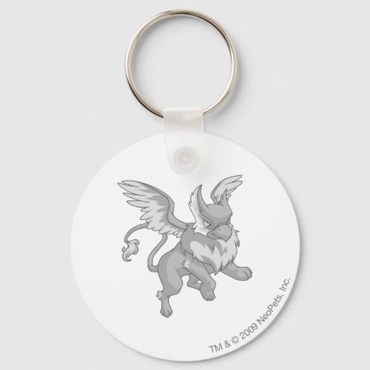 Eyrie Silver Sleutelhanger (Voorkant)