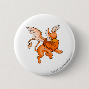 Eyrie Sinaasappel Ronde Button 5,7 Cm