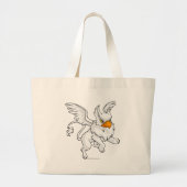 Eyrie White Grote Tote Bag (Voorkant)
