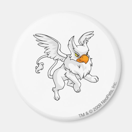 Eyrie White Magneet (Voorkant)