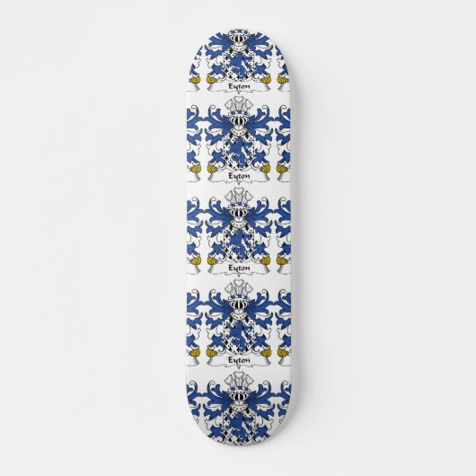 Eyton Family Crest Persoonlijk Skateboard (Voorkant)