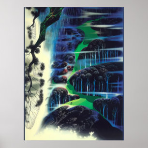 Eyvind Earle - A Vagrant Dream - 1995; Verenigde Poster