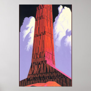 Eyvind Earle - Donder in de verte - 1997; Poster
