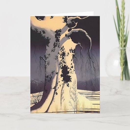 Eyvind Earle kunst Kaart (Voorkant)