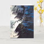 Eyvind Earle kunst Kaart (Gele Bloem)
