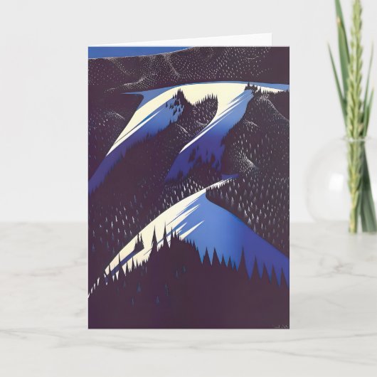 Eyvind Earle kunst Kaart (Voorkant)