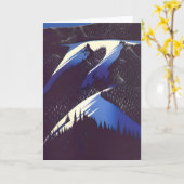 Eyvind Earle kunst Kaart (Gele Bloem)