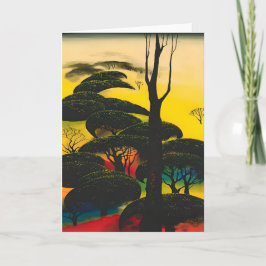 Eyvind Earle kunstschilderij Kaart