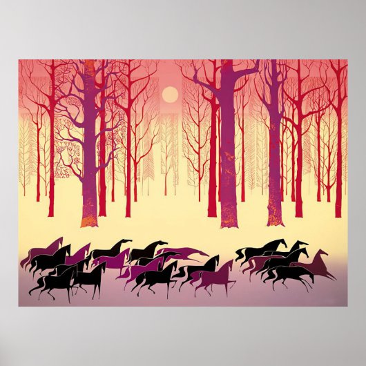 Eyvind Earle - Land of Midnite Sun - 1983; Verenig Poster (Voorkant)