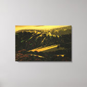 Eyvind Earle - Santa Cruz Mountains Canvas Afdruk (Voorkant)