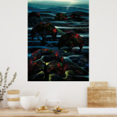 Eyvind Earle -  Tuin der Dromen - 1990; Verenigde  Poster (Keuken)