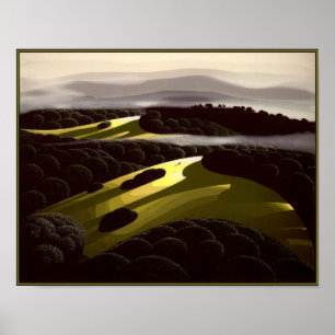 Eyvind Earle - Van de heuvels en valleien - Magis Poster