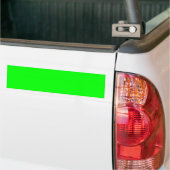 EZ-C Lichtgroene Bord Sjabloon/" Bumpersticker (Op Truck)
