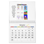 EZ Doodle - Draw op me..... - Gepersonaliseerd Kalender (Jan 2027)