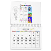 EZ Doodle - Draw op me..... - Gepersonaliseerd Kalender (Jan 2026)