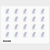 EZ_Listening Ronde Sticker (Vel)