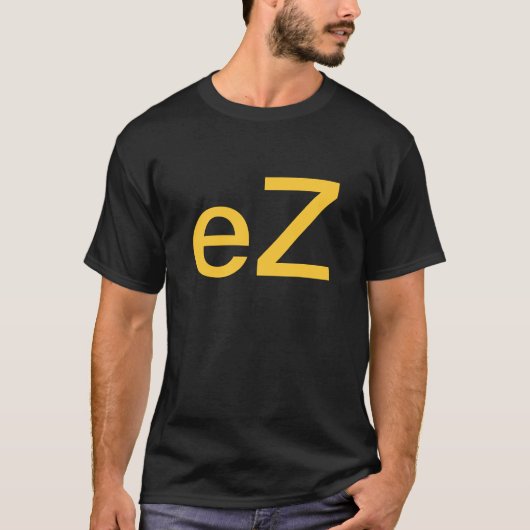 eZ T-shirt (Voorkant)