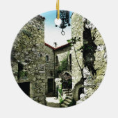 Eze, Alpes Maritime Keramisch Ornament (Achterkant)