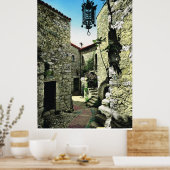 Eze, Alpes Maritime Poster (Keuken)