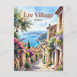 Èze Frankrijk Briefkaart