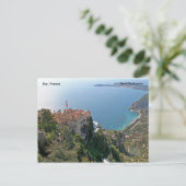 Eze, Frankrijk, Foto Ola Berglund Briefkaart (Staand voorkant)