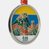 Èze Frankrijk Metalen Ornament (Rechts)
