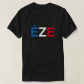 EZE Franse vlag Essential T-shirt (Design voorkant)