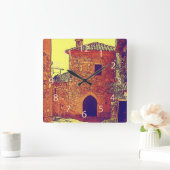 Eze, keuken klok in Provence (Huis)