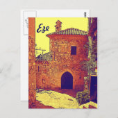 Eze, Provence Briefkaart (Voorkant / Achterkant)
