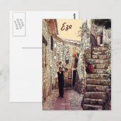 Eze, Provence Briefkaart (Voorkant / Achterkant)