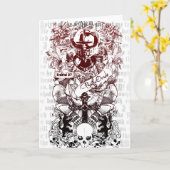 Ezechiël 37 Wenskaart Kaart (Gele Bloem)