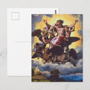 Ezechiëls visioen Rafaël Briefkaart