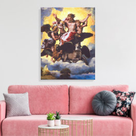 Ezechiëls visioen | Rafaël | Canvas Afdruk