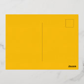Ezeels - Kerststolprentkaart Folie Feestdagen Briefkaart (Achterkant)