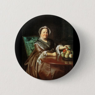 Ezekial Goldthwait, van John Singleton Copley Ronde Button 5,7 Cm