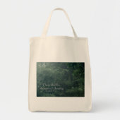 Ezekiel 34:26 Er zullen douches met zegen zijn. Tote Bag (Voorkant)