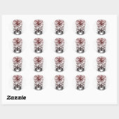 Ezekiel 37 ronde sticker (Vel)