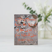 Ezekiel Bijbel met droge botten Briefkaart (Staand voorkant)