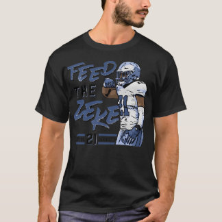 Ezekiel Elliott Dallas voedt de T-shirt